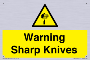 Warning Sharp Knives